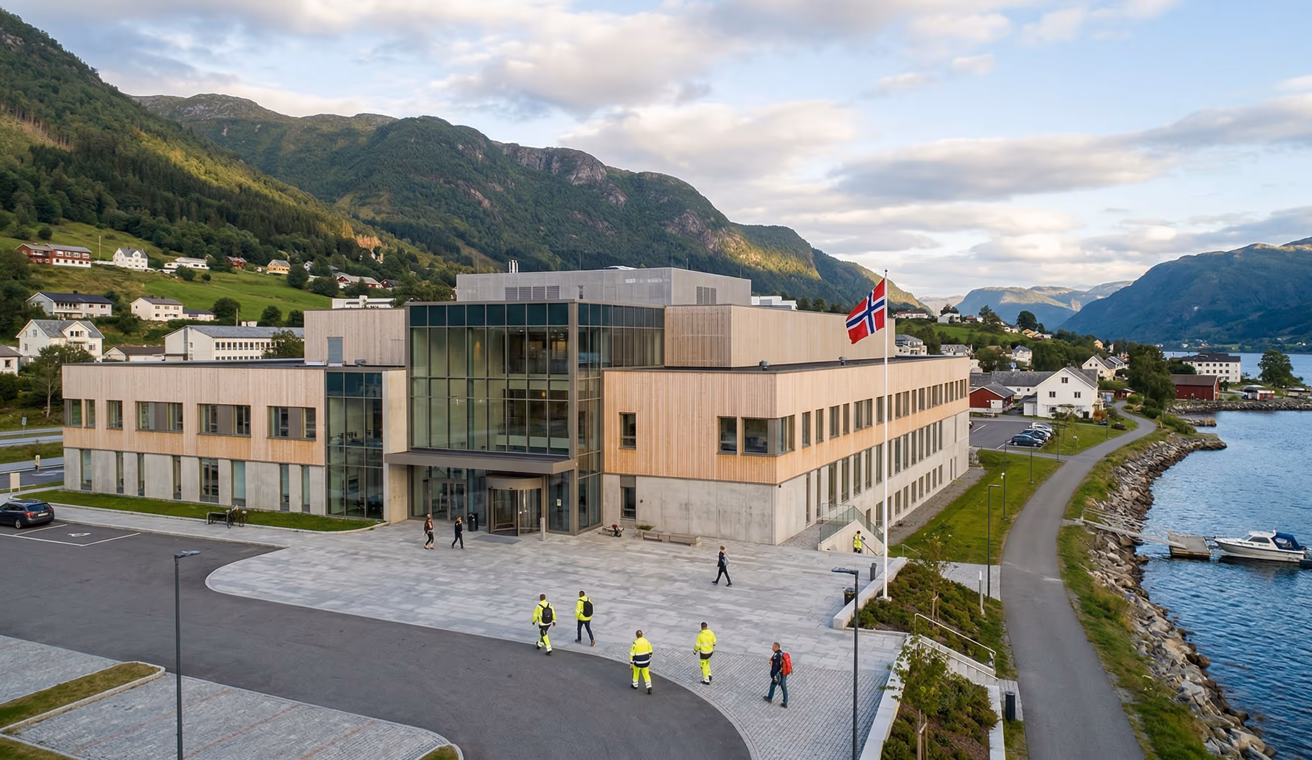 Norsk sjukehusbygg i moderne arkitektur